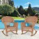 Honey Rocker Wicker Chair Without Cushion -  Set of 2