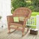 Honey Rocker Wicker Chair