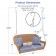 Honey Resin Wicker Porch Swing with Steel Blue Cushion