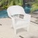 White Wicker Chair