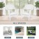 White Wicker Chair Without Cushion - Set of 2