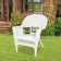 White Wicker Chair