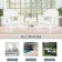 3pc White Rocker Wicker Chair Set Without Cushion