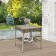 Grey Resin Clark Wicker Clark Side Table(KD)