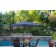 6.5FT x 10FT Aluminum Patio Market Umbrella Tilt with Crank - Blue Fabric/Champagne  Pole