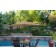 6.5FT x 10FT Aluminum Patio Market Umbrella Tilt with Crank - Brown Fabric/Bronze Pole