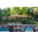 6.5FT x 10FT Aluminum Patio Market Umbrella Tilt with Crank - Brown Fabric/Black Pole