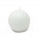 4 Inch White Citronella Ball Candles (12pcs/Case) Bulk
