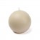 4 Inch Pale Ivory Citronella Ball Candles (2pc/Box)