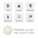 2 Inch Pale Ivory Ball Candles (96pcs/Case) Bulk