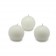 2 Inch White Ball Candles (12pc/Box)