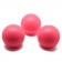 3 Inch Hot Pink Ball Candles (36pcs/Case) Bulk