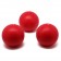 3 Inch Red Ball Candles (36pcs/Case) Bulk