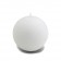 4 Inch White Ball Candles (2pc/Box)