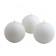 3 Inch White Citronella Ball Candles (36pcs/Case) Bulk