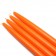 10 Inch Orange Taper Candles (1 Dozen)