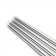 12 Inch Metallic Silver Taper Candles (1 Dozen)