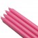 10 Inch Hot Pink Straight Taper Candles (1 Dozen)