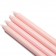 10 Inch Light Rose Straight Taper Candles (144pcs/Case) Bulk