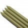 10 Inch Sage Green Straight Taper Candles (144pcs/Case) Bulk