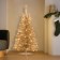 4ft. Pre-lit Champagne Tinsel tree