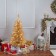 4ft. Pre-lit Champagne Tinsel tree