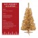 4ft. Pre-lit Champagne Tinsel tree