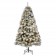 7.5ft. Prelit Frosted Christmas Tree with Meta Stand
