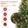3-Piece 4ft. Christmas Tree and Holiday Wreath Set