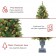 3-Piece 4ft. Christmas Tree and Holiday Wreath Set