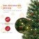 3FT H  FULL HARD NEEDLE ARTIFICIAL PORCH TREE WITH LIHGT
