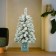 3FT H  FULL FLOCKING HARD NEEDLE ARTIFICIAL PORCH TREE WITH LIHGT