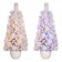 4.5Ft Pre-Lit White Flocked Tree with MgO Pot