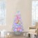 4.5Ft Pre-Lit White Flocked Tree with MgO Pot