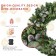 30 inch Eucalyptus Christmas Wreath with Lights