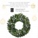 30 inch Eucalyptus Christmas Wreath with Lights