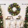 30 inch Christmas Wreath with Ornaments and Lights