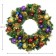 30 inch Christmas Wreath with Ornaments and Lights