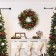 26 inch Eucalyptus Christmas Wreath with Red Berries