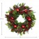 26 inch Eucalyptus Christmas Wreath with Red Berries