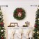 24 inch Christmas Wreath with Deer