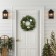 24 inch Christmas Wreath with Birdhouses and Red Berries