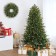 24 inch Christmas Wreath with Pine Needles