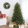 24 inch Eucalytpus Christmas Wreath with Red Berries