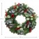 24 inch Eucalytpus Christmas Wreath with Red Berries