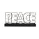 'Peace' Sign With LED Lights