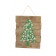 LED Illuminated Wooden Sign (Christmas Tree)
