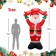 8FT SANTA  INFLATABLE