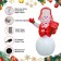 8FT SNOWMAN , INFLATABLE