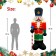8FT NUTCRACKER , INFLATABLE